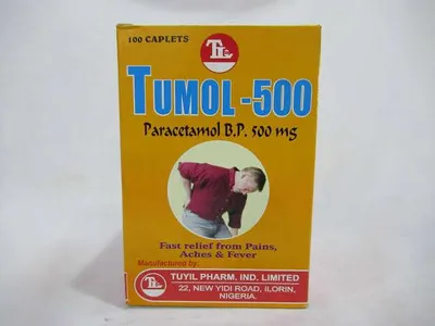 TUMOL 500 PARACETAMOL BP