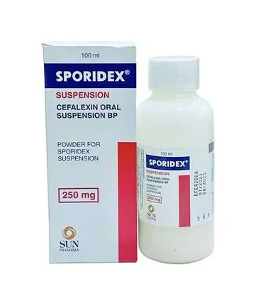 SPORIDEX SUSPENSION 250mg
